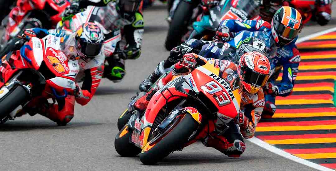 MotoGP 2019 auf dem Sachsenring – Marquez holt 10. Deutschland GP Sieg